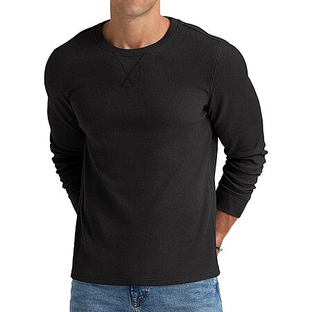 NITAGUT Men’s Waffle Knit Crewneck Tee Is a Steal at Amazon Right Now