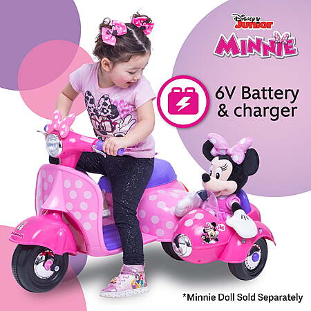 This Disney Minnie Mouse Ride-On Scooter Is a Steal at Walmart