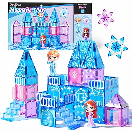 GobiDex Princess Castle Magnetic Tiles at a Steal on Amazon