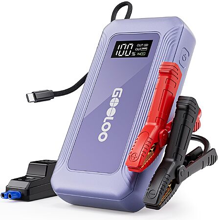 Snag the GOOLOO G7 Jump Starter for Half Off at Retailer